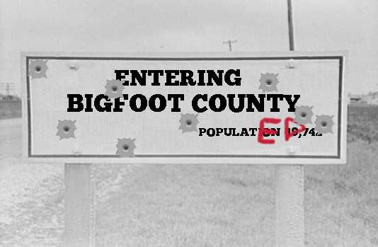 Entering Bigfoot County - Populated